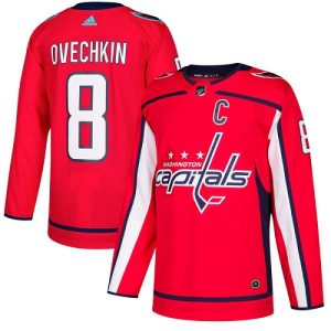 Kinder Washington Capitals Eishockey Trikot Alex Ovechkin #8 Authentic Rot Heim
